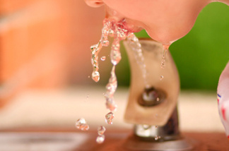 Finding a drinking fountain at lunch isn't so easy in some Calif. schools.