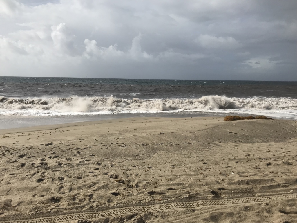 Brown water is visible in the water at Zuma Beach in Malibu after the region was pelted with rain. Brown water is visible in the water at Zuma Beach in Malibu after the region was pelted with rain.
