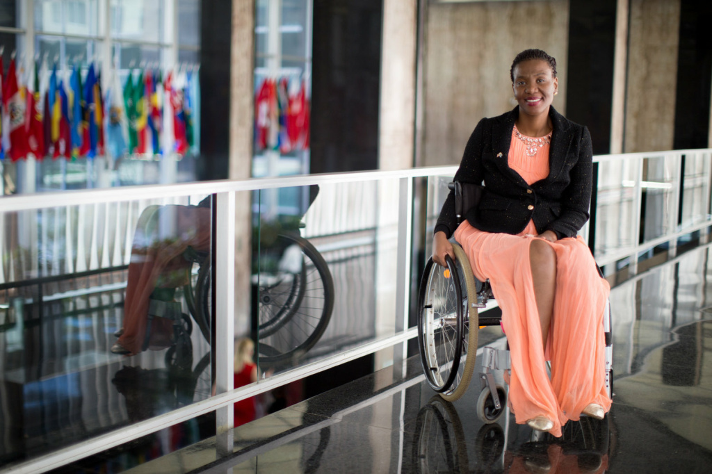 Malebogo Molefhe feminism Malebogo Molefhe, a winner of the 2017 International Women of Courage award, at the U.S. Department of State.