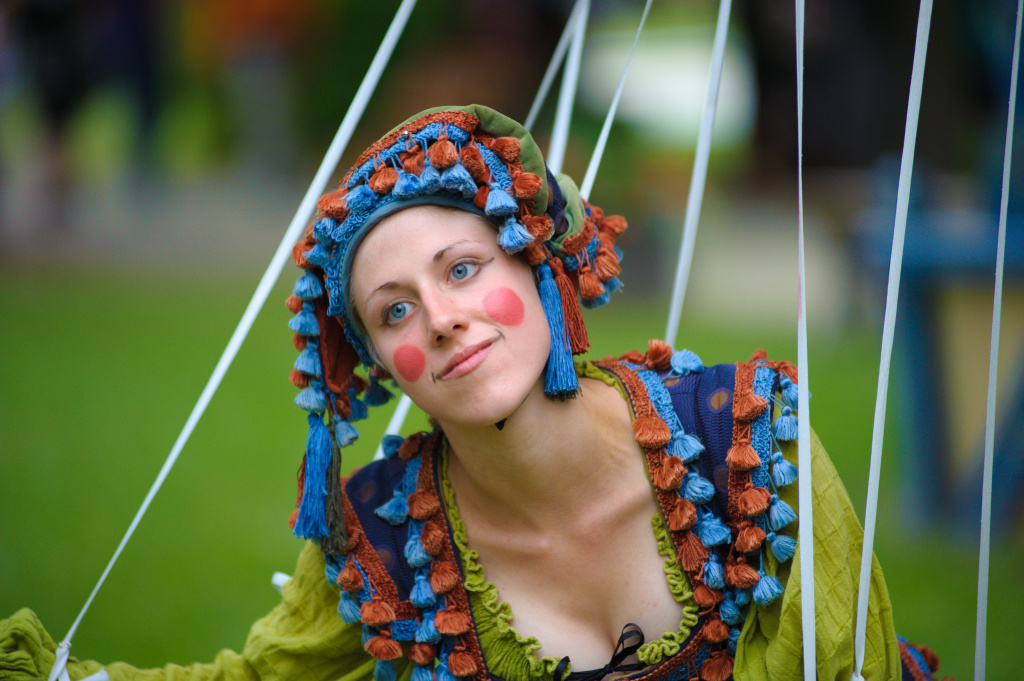 2010 Bristol Renaissance Faire A performer at the 2010 Bristol Renaissance Faire.