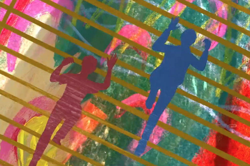A climbing scene from A climbing scene from