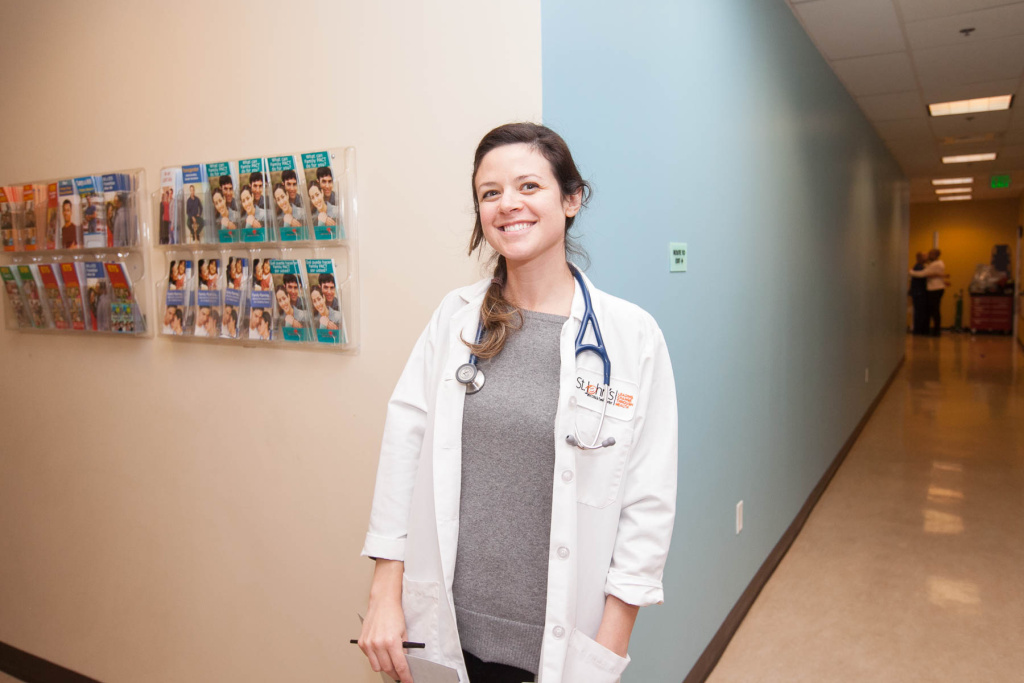 Hep C-INLINE Dr. Samantha Smith treats hepatitis C patients at St. John's Well Child & Family Center.
