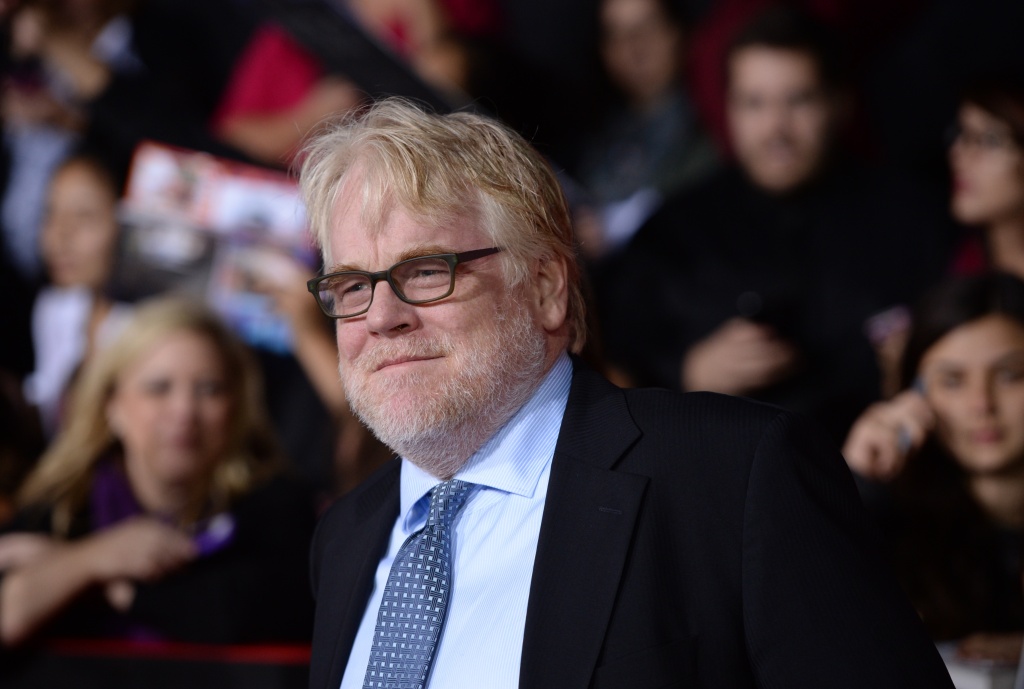 US-ENTERTAINMENT-HUNGER GAMES-PREMIERE American actor Philip Seymour Hoffman.