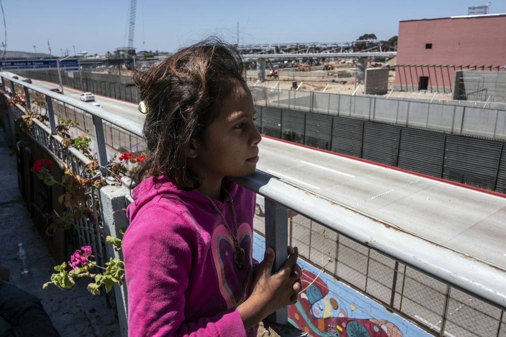 MEXICO-US-MIGRATION-CARAVAN Karina from Honduras, a migrant traveling in the