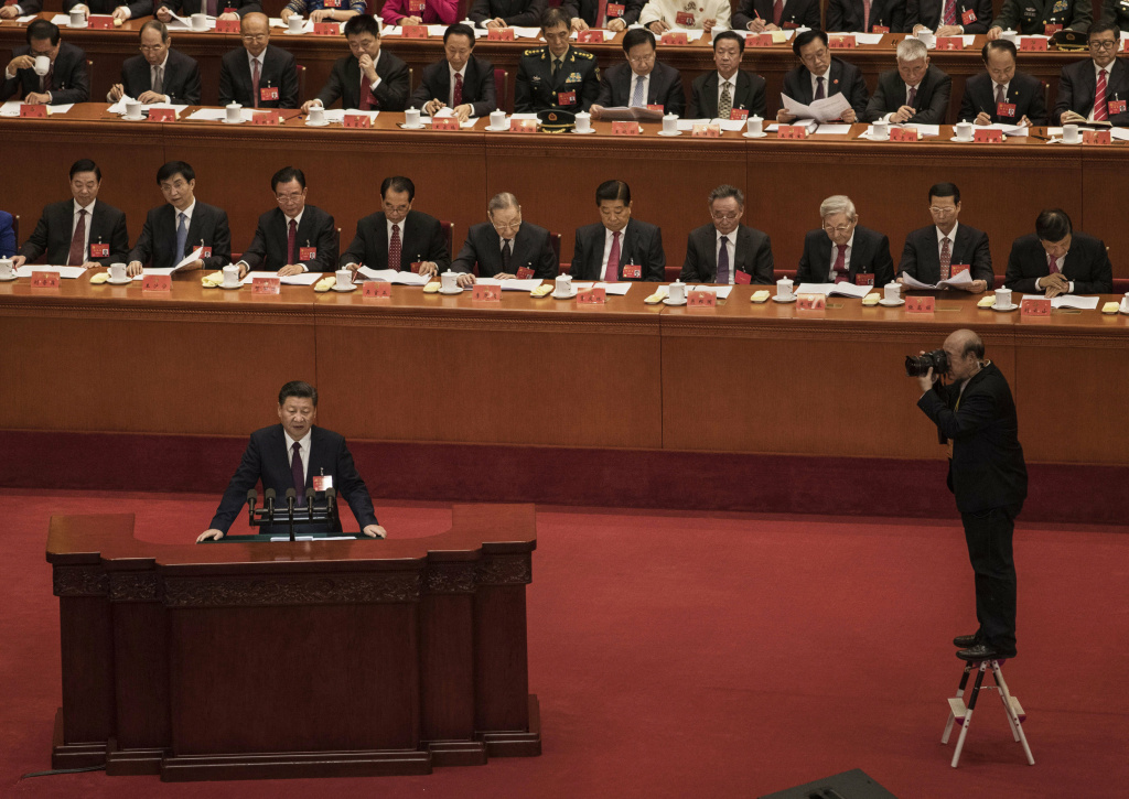 Xi Jinping china Chinese President Xi Jinping speaks at the opening session of the 19th Communist Party Congress at the Great Hall of the People on Oct. 18 in Beijing.
