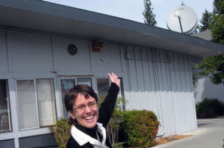 Sarah Supahan, superintendent of Burnt Ranch Elementary School, says the school paid almost $50,000 for a satellite link — and it doesn't work well.