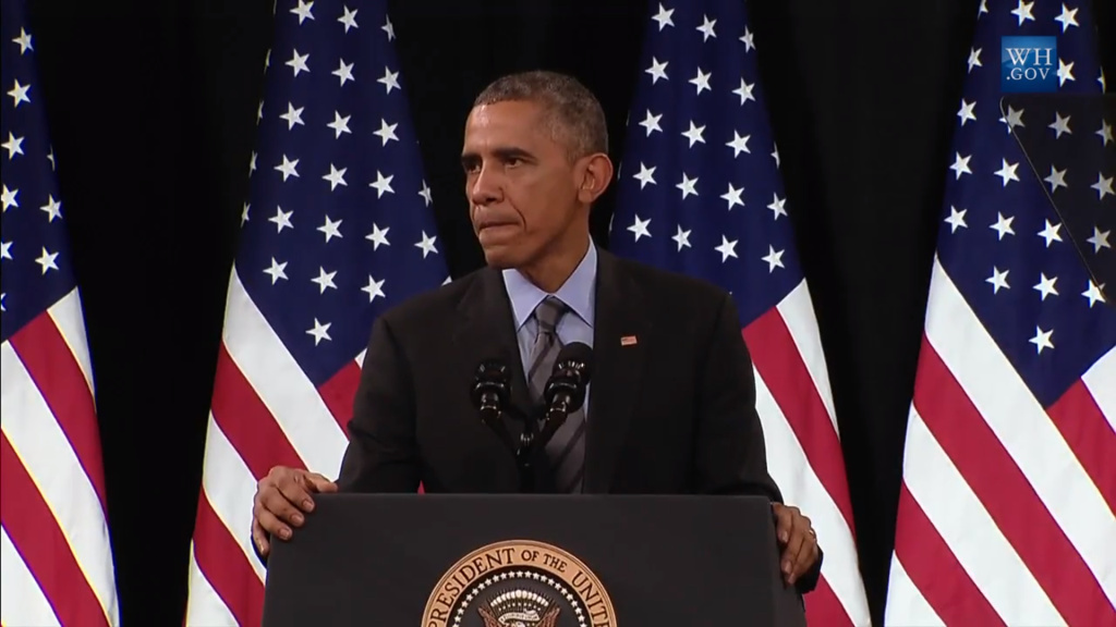 Obama immigration Obama was in Las Vegas Friday to sign an executive order on immigration. He was speaking at Del Sol High School, where roughly two years before he had laid out his principles for immigration reform.