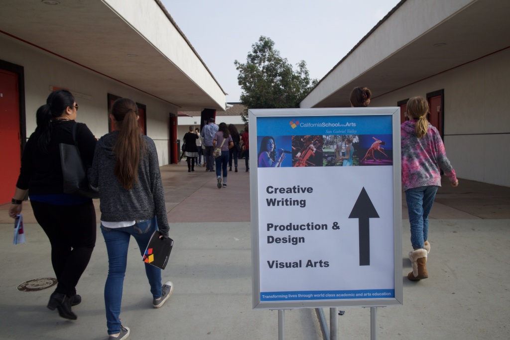 Duarte + OCSA More than 1,000 people came to learn about the new school during a preview day in December.