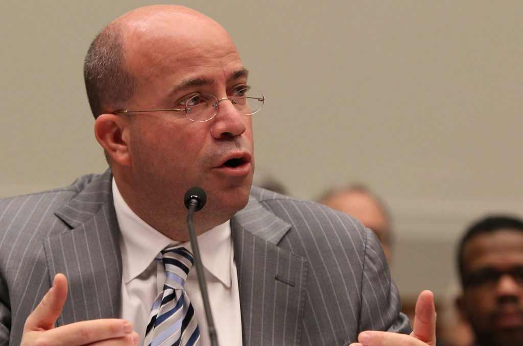 NBC, Comcast CEO'S Testify Before House Judiciary Committee Jeff Zucker, president and CEO of NBC Universal, testifies during a House Judiciary Committee hearing on Capitol Hill February 25, 2010 in Washington, DC. The committee is hearing testimony on the proposed Comcast and NBC Universal merger.