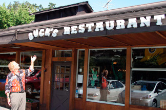 Jamis MacNiven bought Buck's Restaurant in 1991; it quickly became a hangout for venture capitalists from around Woodside, Calif.