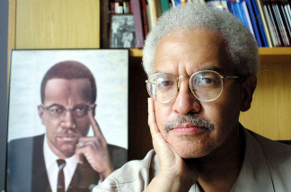 Mercer 16688 Manning Marable, Director of the Institute of African American Studies at Columbia University, poses for a photograph in his office August 16, 2001 in New York City.