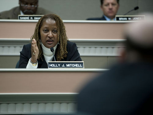 SCA 5 fallout State Assemblywoman Holly Mitchell (D-Los Angeles) says