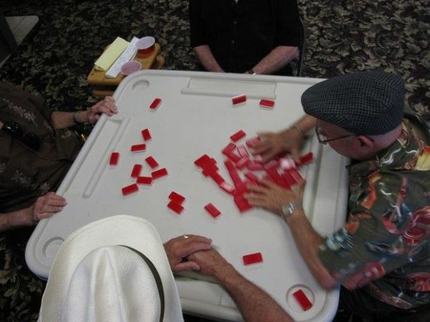 The old country in the new: A game of dominoes among the first generation at the Sociedad Jose MartÃ, a Cuban cultural club in Hawthorne The old country in the new: A game of dominoes among the first generation at the Sociedad Jose MartÃ, a Cuban cultural club in Hawthorne
