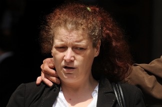 Joanne Fraill arrives at the High Court, in London, on June 14, 2011.