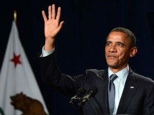 President Barack Obama at a campaign event in Redwood City, Calif., May 23, 2012