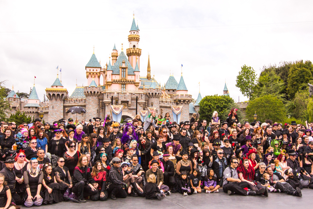 Take Two Disneyland goth gathering Bats Day scales back 89.3 KPCC
