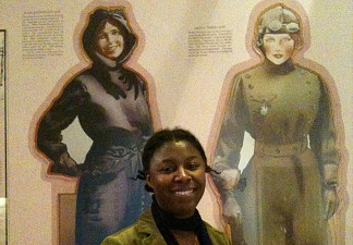 Sherri L. Smith, author of “Flygirl,” a fictional account based on the Women Airforce Service Pilots, or WASPS, who contributed to the World War II effort stateside.