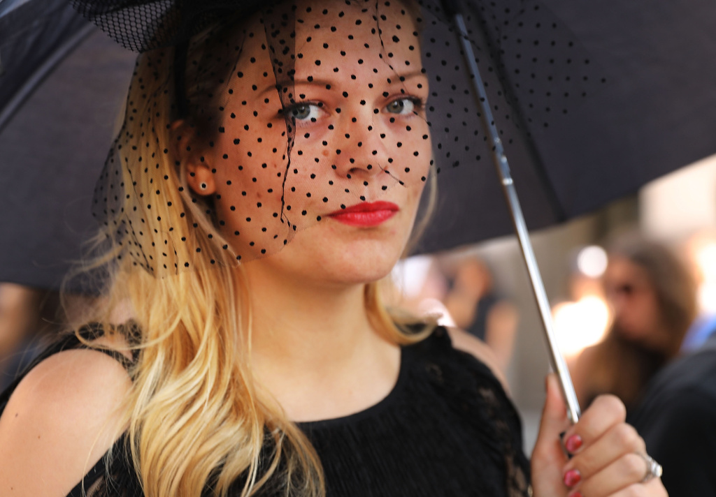 National Overdose Awareness Day March Held In New York A marcher pauses while joining over 100 drug reform advocates, former addicts and family members who have lost loved ones to drugs in a New Orleans-style funeral march to demand action on Overdose Awareness Day on August 31, 2017 in New York City.