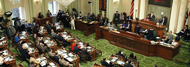 Gov. Arnold Schwarzenegger delivers his final State of the State address to a joint session of the Legislature at the Capitol in Sacramento, Calif. on Wednesday, Jan. 6, 2010.