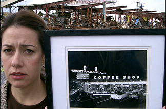 Mercer 7498 The photo Analisa Hungerford of The Friends of Johnie's is holding shows the drive-in c. 1958.