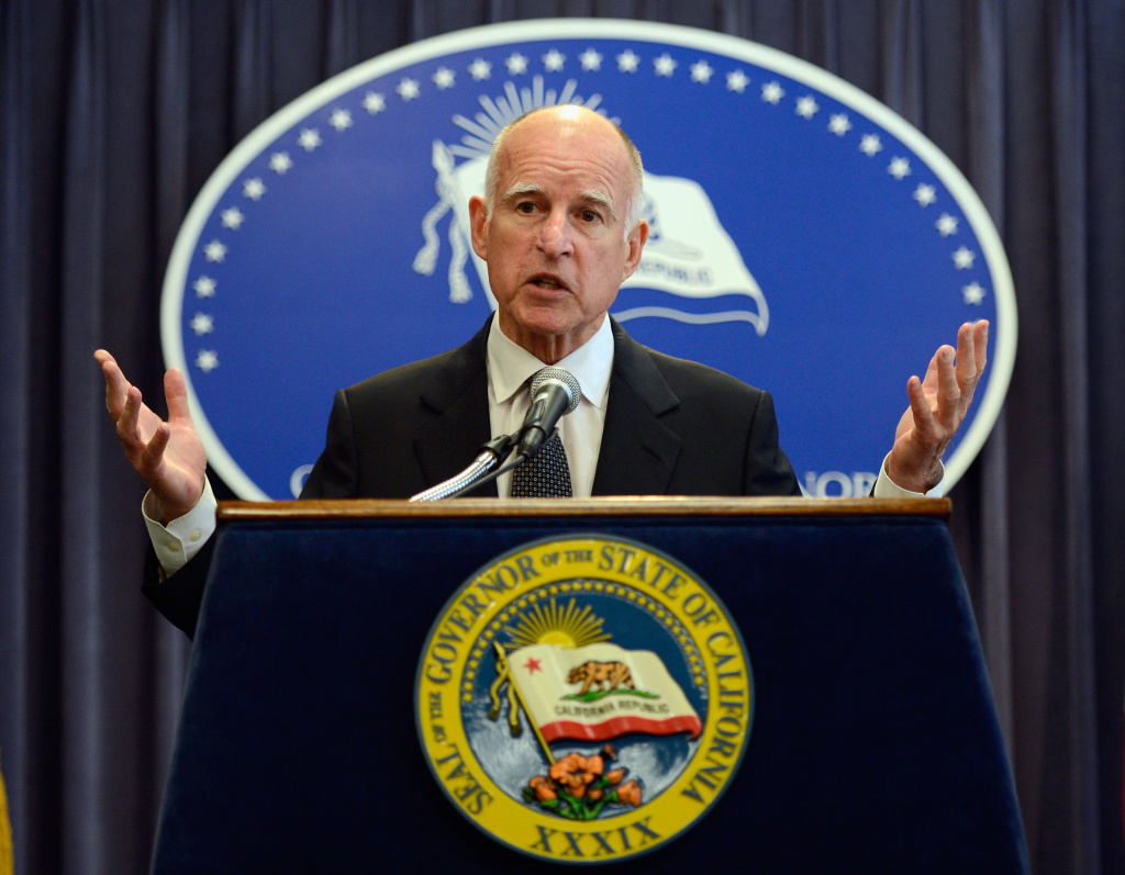 Gov. Jerry Brown California Governor Jerry Brown is in Washington, D.C. for the annual meeting of the nations governors.