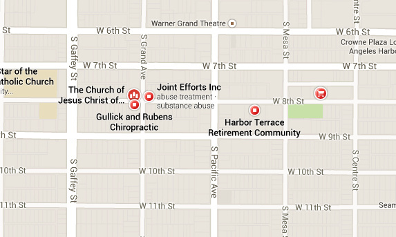 Police tried to stop a man at 8th Street and Grand Avenue in San Pedro Tuesday night before he fired shots at them and a pursuit ensued, LA Times reported.