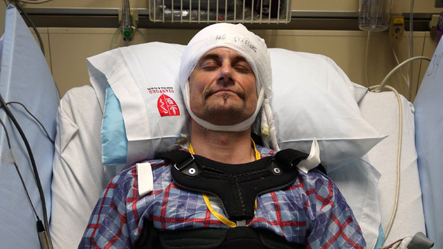 Epilepsy Nate Bennett relaxes in his hospital bed, waiting to detect changes as tiny jolts of electricity enter his brain.