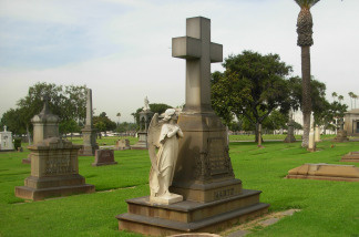 Mercer 5360 An official LA Archdiocese Catholic cemetery.
