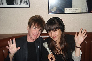 Mercer 5438 Off Ramp's Andrea Domanick swapped bang-straightening tips with Rodney Bingenheimer in his designated booth--dedicated to him by Nancy Sinatra in 1999--at Canter's Deli, where he eats dinner every night.