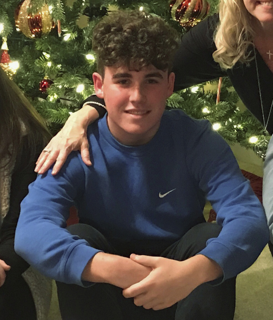 School Shooting Florida Victims This undated photo made available by Joan Cox shows her nephew Luke Hoyer. Hoyer was a student at Marjory Stoneman Douglas High School in Parkland, Fla. He was killed when former student Nikolas Cruz opened fire at the school Wednesday, Feb. 14, 2018.
