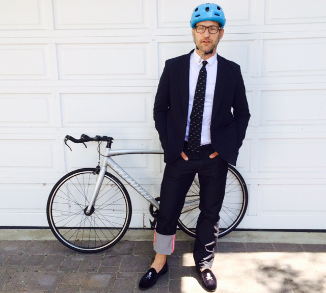 Tom Smuts, Emmy-nominated Writer Bikes to the Awards