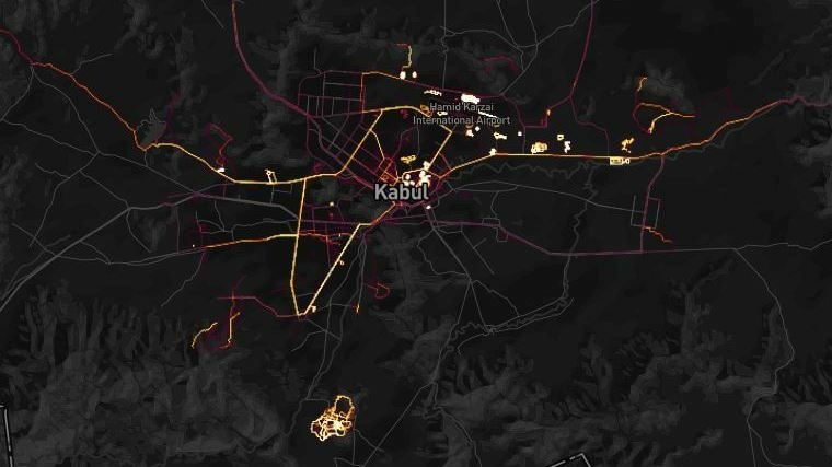 Fitness data collected by the Strava exercise tracking company shows movements of personnel at U.S. and allied bases in Afghanistan and elsewhere, analysts say. Fitness data collected by the Strava exercise tracking company shows movements of personnel at U.S. and allied bases in Afghanistan and elsewhere, analysts say.