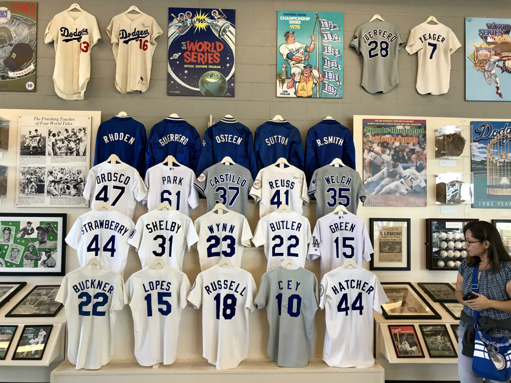 Jerseys from Dodgers stars through the years Jerseys from Dodgers stars through the years
