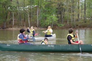 Mercer 20247 Parents, children and siblings with autism attend a Autism Family Camp Weekend in Alabama.