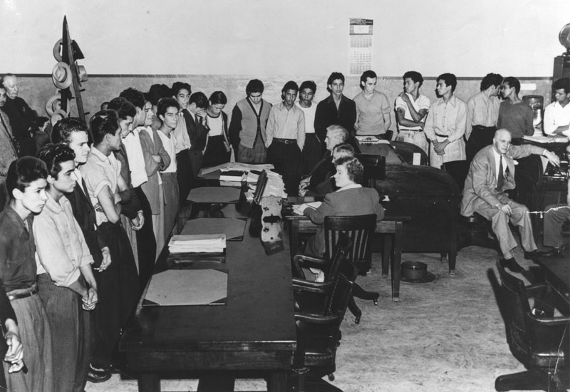 zoot suit 2 In an unusual procedure, 23 youths were indicted by the County Grand Jury for the gang murder of Jose Diaz, 22, near