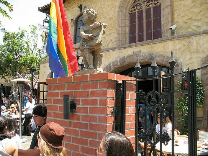 the abbey The Abbey in West Hollywood, CA.