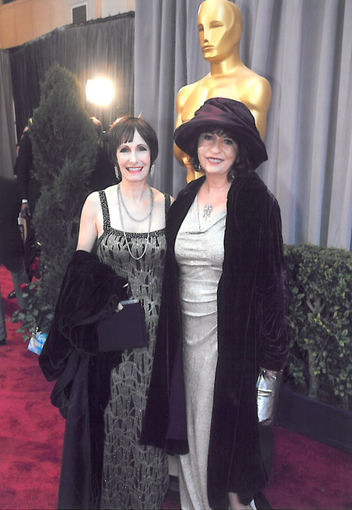 Patt on the Oscars red carpet, as the guest of her good friend, producer Gale Anne Hurd.