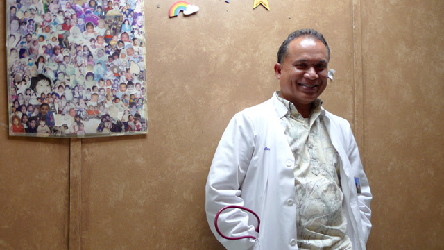 San Joaquin Valley Doctors Seeing health as more than medical care, Dr. Oscar Sablan has served on Firebaugh's school board nearly 20 years.