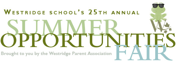 Westridge 2016 Summer Opportunities Fair