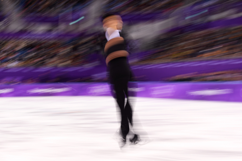 Figure Skating - Winter Olympics Day 8 Team USA's Nathan Chen competes in the men's single skating free skating of the figure skating event during the Pyeongchang 2018 Winter Olympic Games on February 17, 2018.