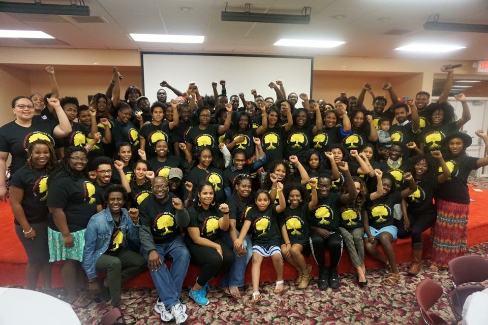 Black and Undocumented Participants at the 2016 Undocumented and Black Convening in Miami, Janauary 2016.