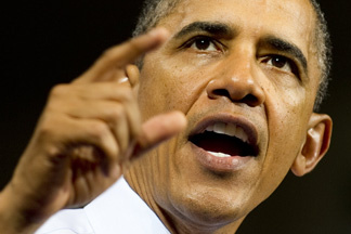 President Barack Obama speaks on the American Jobs Act at the University of Richmond in Richmond, Virginia on September 9, 2011.