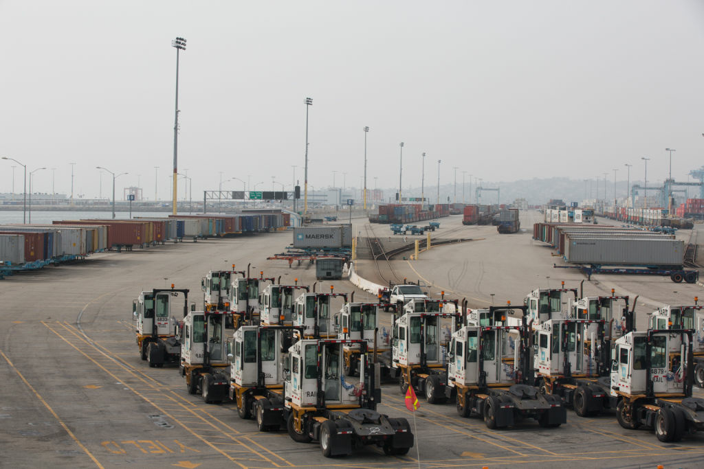 Port of Los Angeles' trade volume drops in November due to strike