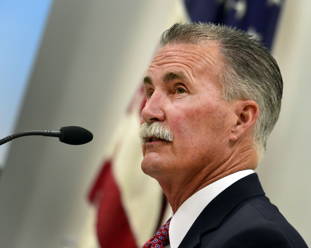 Bob Olmsted Former Sheriff's Commander Bob Olmsted, a candidate for LA sheriff, says he'd remove