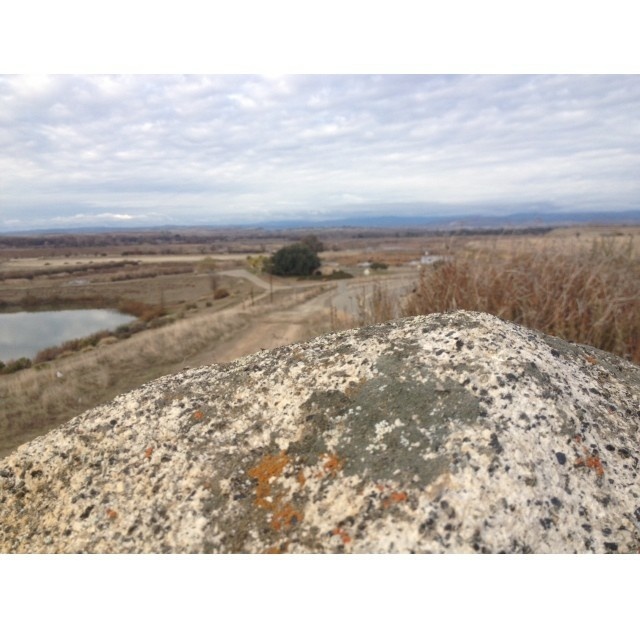 #MyDrought This Fresno trail faces the Sierra Nevada. The view was once green, then brown, then white with snowcapped mountains, and then brown again. (Ezra David Romero; #MyDrought)