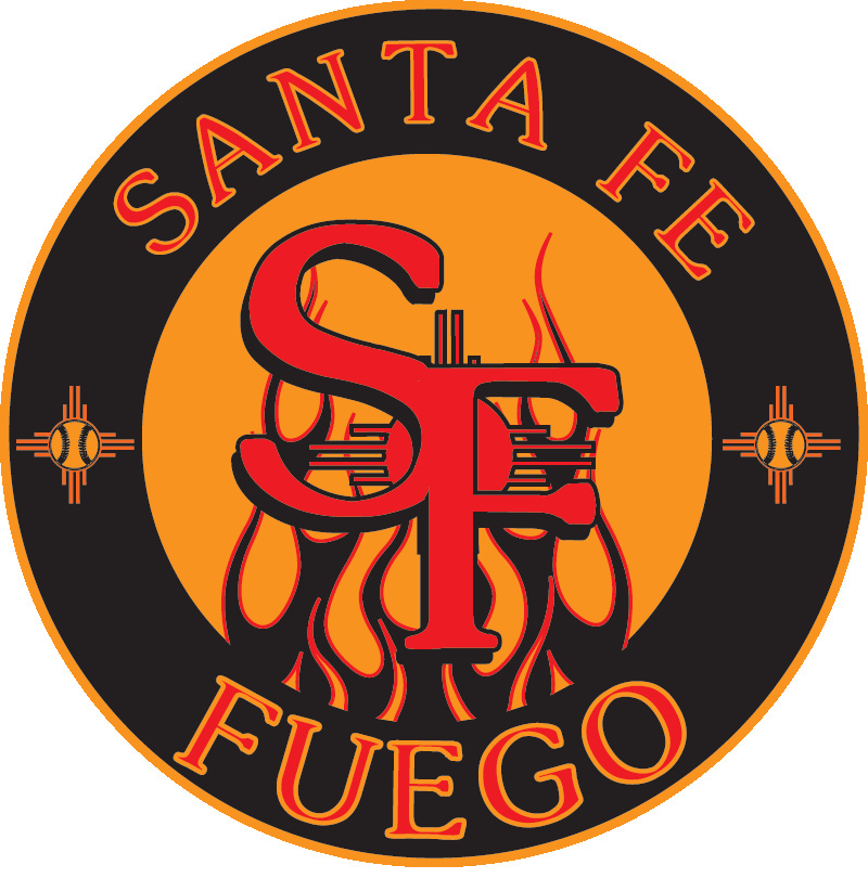 Santa Fe Fuego Logo for the Santa Fe Fuego baseball team.
