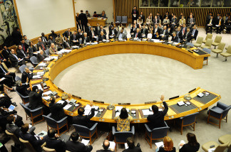UN Security Council members vote on broader military and financial sanctions on Iran over its suspect nuclear program during a UN Security Council at the UN headquarters in 2010. Iran has proposed Cairo as a venue for restarting talks with the U.S. and other world powers over its controversial nuclear program, the country's foreign minister said Wednesday, January 23, 2013.