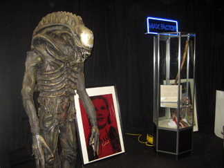 A full scale replica of the Alien Creature from the popular Alien film series could be yours through the Hollywood Entertainment Museum auction hosted this weekend.