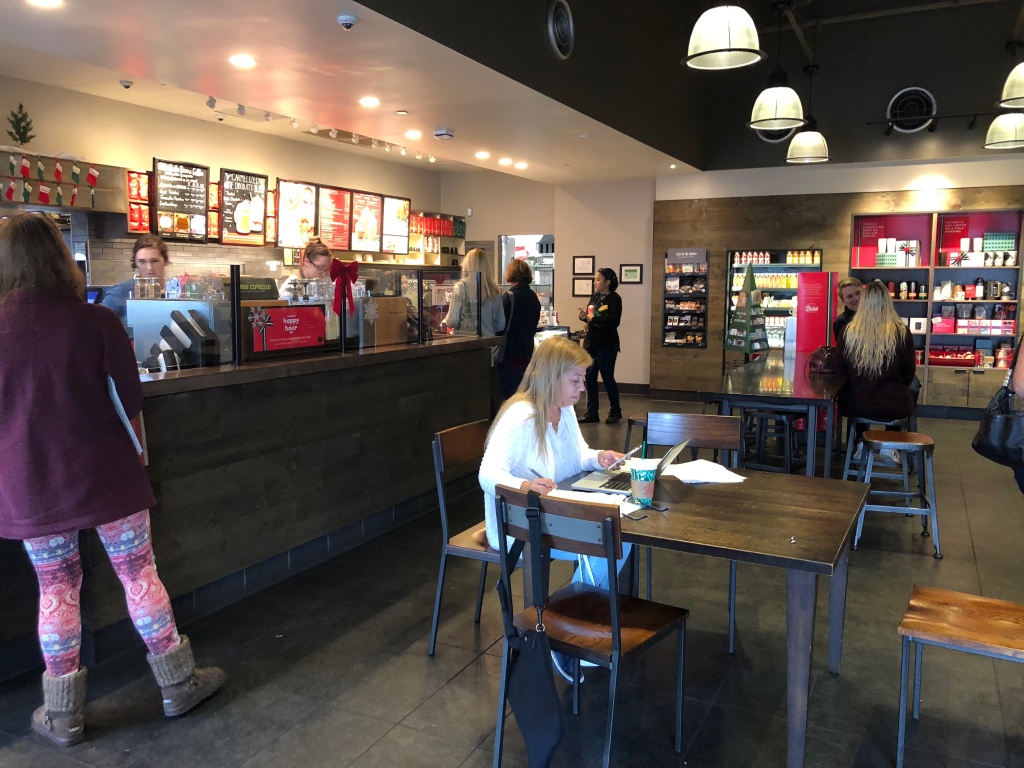 Voters in California's 25th district comment on their district flipping while waiting for their Post-Election night coffee. Voters in California's 25th district comment on their district flipping while waiting for their Post-Election night coffee.