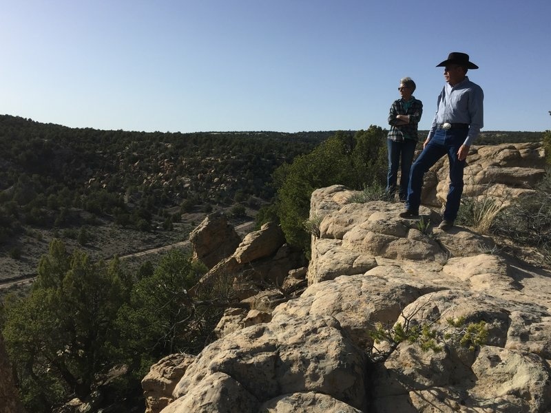 Don and Jane Schreiber live in the energy-rich San Juan Basin, where they say their ranch is surrounded by 122 oil and gas wells. Don and Jane Schreiber live in the energy-rich San Juan Basin, where they say their ranch is surrounded by 122 oil and gas wells.